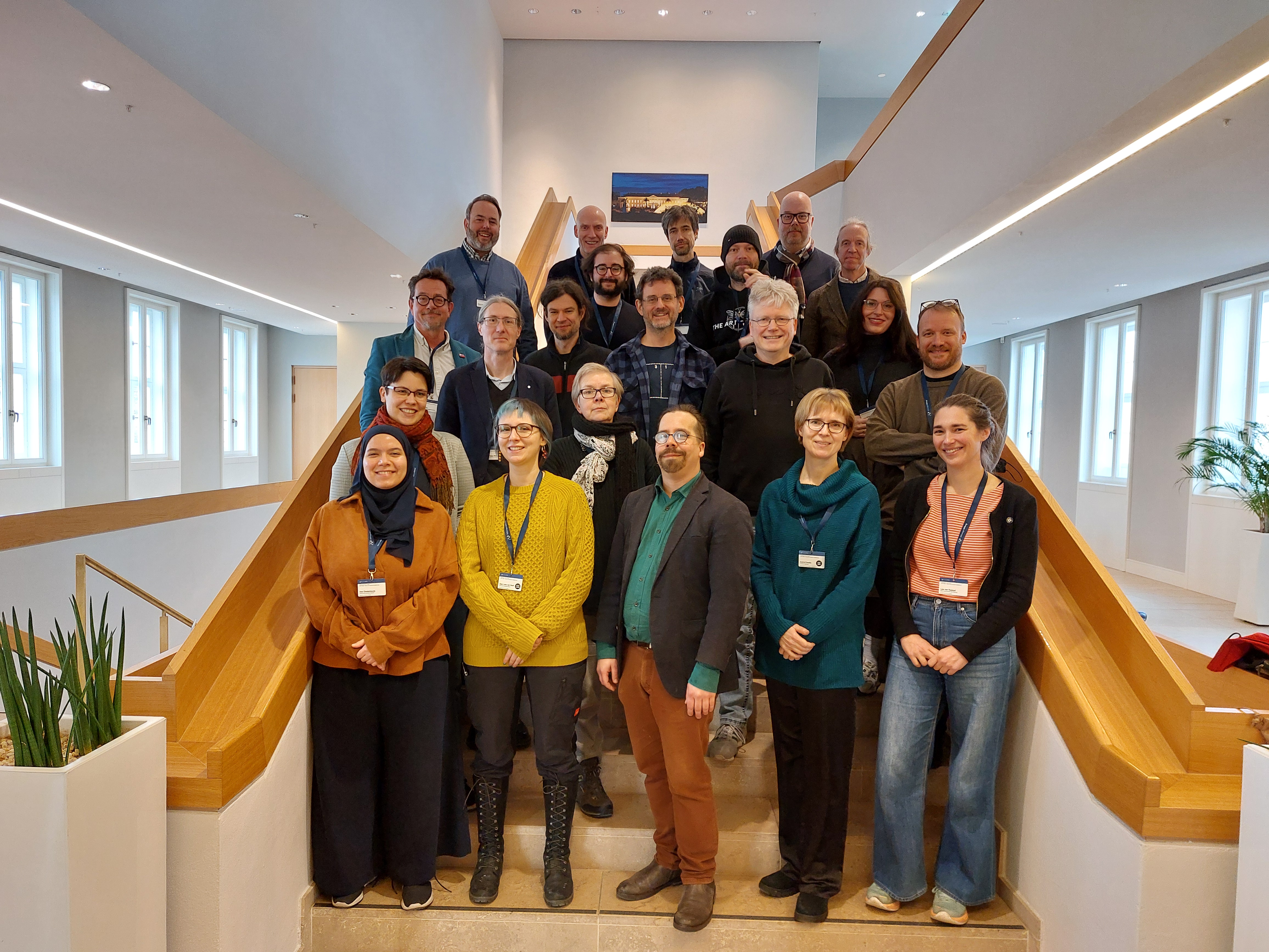 Gruppenfoto der Teilnehmer*innen des VW-Scoping-Workshops „Ludic Thinking“ (Foto: Melanie Fritsch)